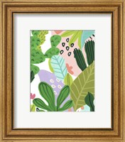 Framed 'Party Plants I' border=