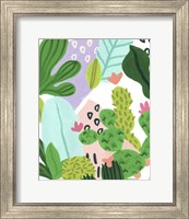 Framed 'Party Plants IV' border=