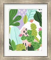 Framed 'Party Plants IV' border=