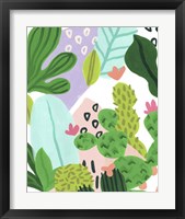 Framed 'Party Plants IV' border=