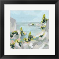 Pastel Cove II Framed Print