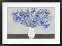 Framed Van Gogh Irises I