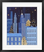 Holiday Night III Framed Print