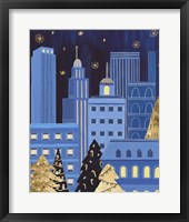 Holiday Night IV Framed Print