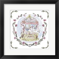 Winter Carousel I Framed Print