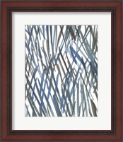 Framed 'Blue Grass II' border=