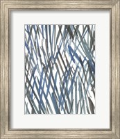 Framed 'Blue Grass II' border=