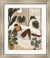 Framed 'Home Spa I' border=