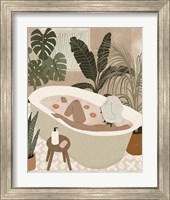 Framed 'Home Spa II' border=