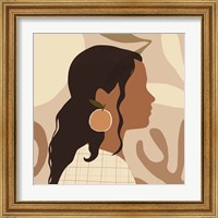 Framed 'Fruit Earring III' border=