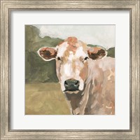 Framed 'On the Pasture II' border=