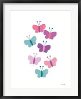 Framed Butterfly Friends Girly