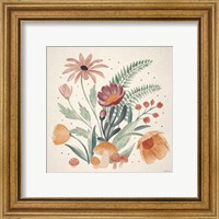 Framed 'Cottage Botanical III' border=