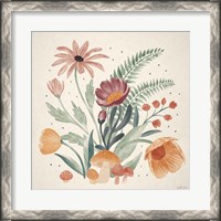 Framed 'Cottage Botanical III' border=