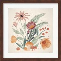 Framed Cottage Botanical III