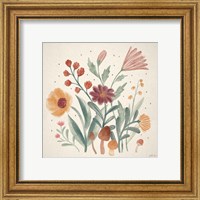 Framed 'Cottage Botanical II' border=