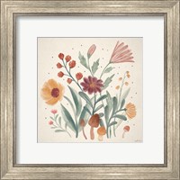 Framed 'Cottage Botanical II' border=