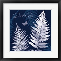 Framed 'Dark True Blue VI' border=