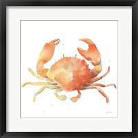 Framed Summertime Crab