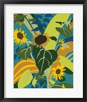 Framed Sunflowers