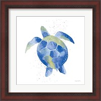 Framed 'Sea Turtle' border=