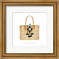 Framed 'Beach Glam IV' border=