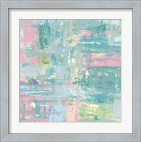 Framed Islands Abstract II Pastel