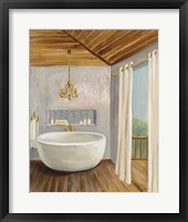 Attic Bathroom II Framed Print