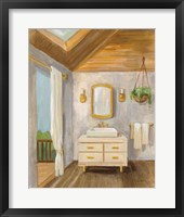 Attic Bathroom I Framed Print