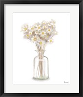 Dried Flower Yellow I Framed Print