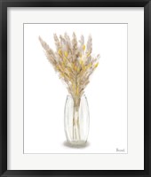 Dried Flower Yellow III Framed Print