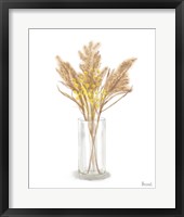 Dried Flower Yellow IV Framed Print