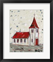 Framed 'Here is the Church' border=