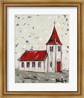 Framed 'Here is the Church' border=