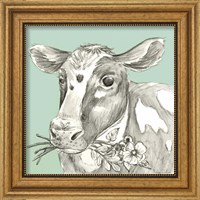 Framed 'Cow' border=