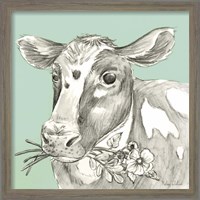 Framed 'Cow' border=