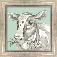 Framed 'Cow' border=