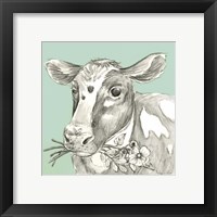 Framed 'Cow' border=