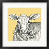 Framed 'Cow 2' border=