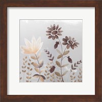 Framed 'Soft Nature Cream I' border=