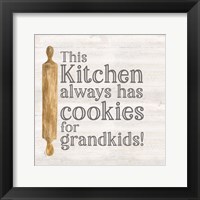 Grandparent Life VI-Cookies Framed Print