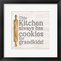 Framed 'Grandparent Life VI-Cookies' border=