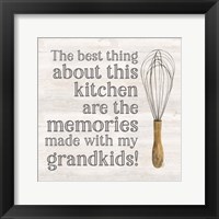 Grandparent Life VII-Memories Framed Print
