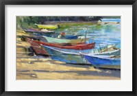 Framed Fishing Boats Marta