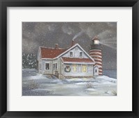 Framed Holiday West Quoddy