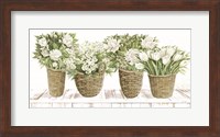 Framed Floral Baskets