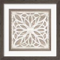 Framed Geo Greige Deco 6