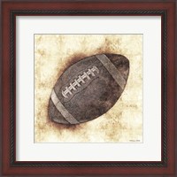 Framed 'Football Sketch' border=