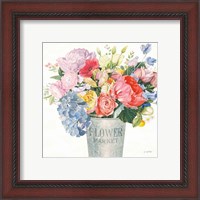 Framed 'Boho Bouquet XVII' border=