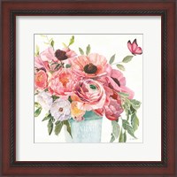 Framed 'Boho Bouquet  XIII' border=